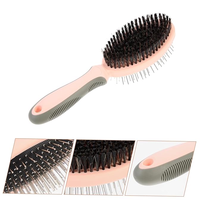 TOYANDONA Sturdy Pet Grooming Brush Ergonomic Cat Comb for Home Use Matted Fur Remover