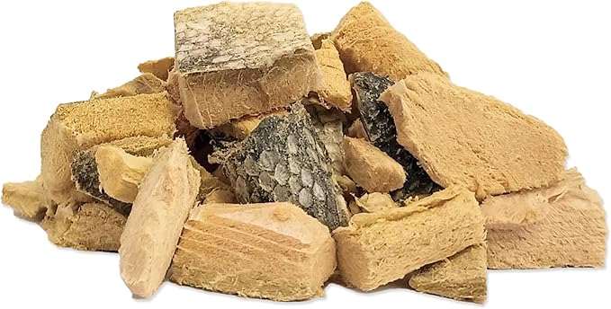Bully Bunches Freeze Dried Salmon Dog Treats – Made in USA, Human Grade, All Natural Training Treats for Dogs, High Protein Salmon Bites, Healthy Dog Snacks, Grain Free, 3.53 oz