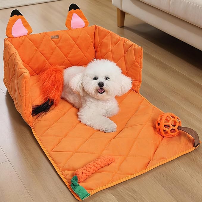 Peiiwdc Warm Pet Bed Thicken Cats Mats Breathable Basket Dog Supply Quickly Maintenance for Busy Pet Owners Entertaining Pad