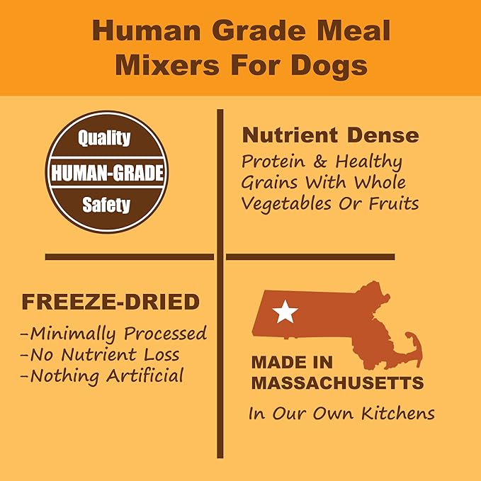 Whole Life Pet Bistro Bowl for Dogs - Human Grade Meal Mixer Food Topper - Healthy Whole Food Ingredients, Protein Rich, All Natural - Picky Eaters