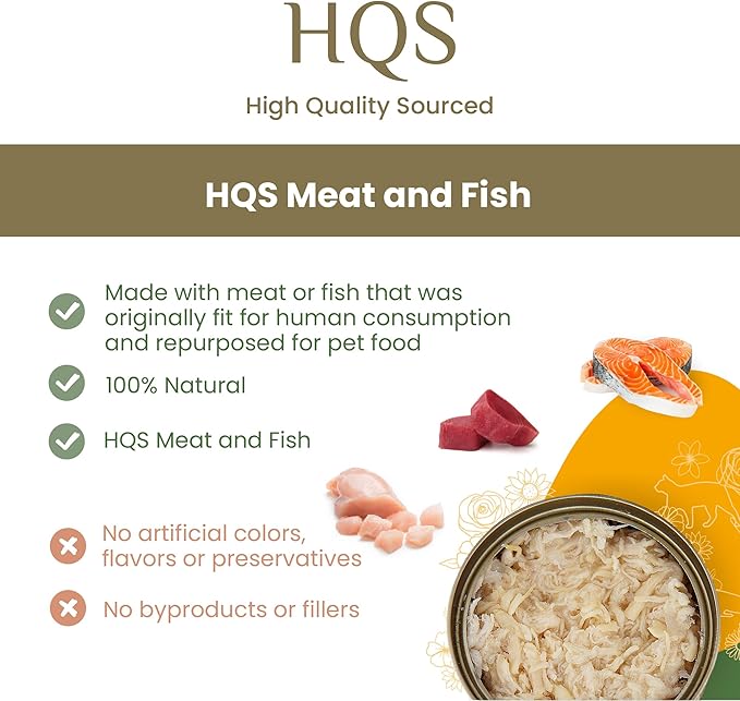 almo nature HQS Complete CAT Wet Cat Food Mackerel Recipe with Sweet Potatoes in Gravy - Grain-Free Cat Food Canned, 9.87 oz (Pack of 24)