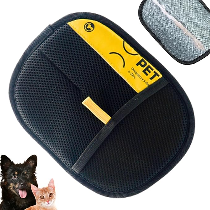 Licca Pet Hair Remover, Electrostatic Pet Hair Remover, Gloves Pet Hair Removal for Cat & Dogs, Cat Grooming Gloves for Hair Removal, Reusable Pet Hair Remover Glove (1pc)