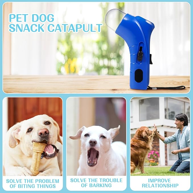 Sports Toys Puppies Toys Small Dog Toy Doggy Treats Puppy Treats Dog Treat Dispenser Dog Toys Treat Dispensing Toy Puppy Puzzle Toys Snacks Launcher Tableware pet