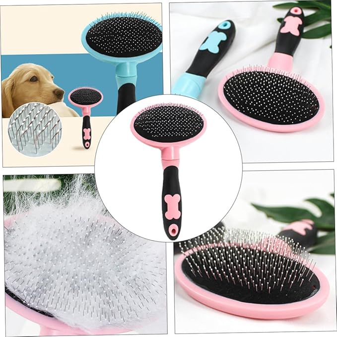 Cat Hairbrush Pet Grooming Tool Pet Comb Cat Supplies Cleaning Brush Massage Body Mind for Hair