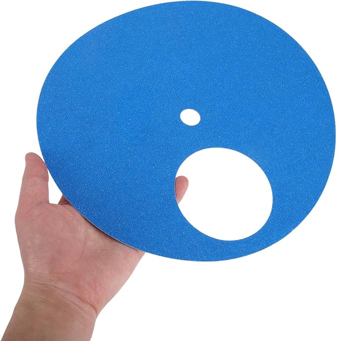4pcs Dog Nail Care Replacement Sandpaper Pads, Adhesive Grit Sandpaper for Pet Scratch Boards, Cat Claw File, Trim & Grooming Supplies Blue