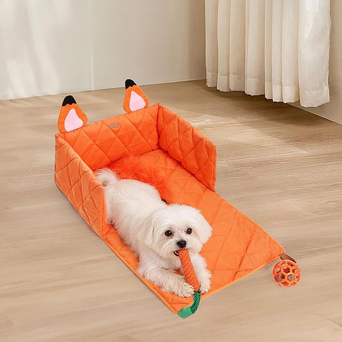 Peiiwdc Warm Pet Bed Thicken Cats Mats Breathable Basket Dog Supply Quickly Maintenance for Busy Pet Owners Entertaining Pad