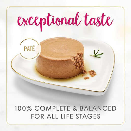 Fancy Feast Chicken Feast Classic Pate Collection Grain Free Wet Cat Food Multi-Pack - (Pack of 24) 3 oz. Pull-Top Cans
