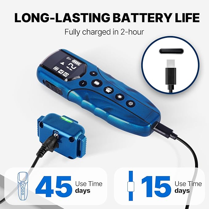 Lightest No Shock Dog Training Collar with 2000ft Remote,Tiniest Vibrating Dog Collar,Vibration Collar for Small Dogs 5-15lbs & Medium Large Dogs, Safe Lock, Beep, Vibrate, No Prongs, Waterproof,Blue