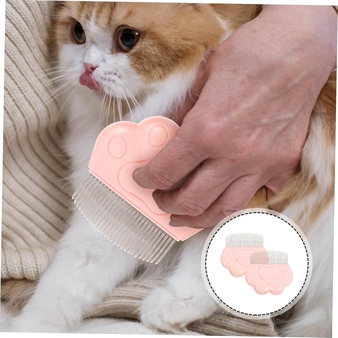 Reusable Dog Brush Indoor Dog Brush Cat Hair Remover Pet Grooming Comb Set