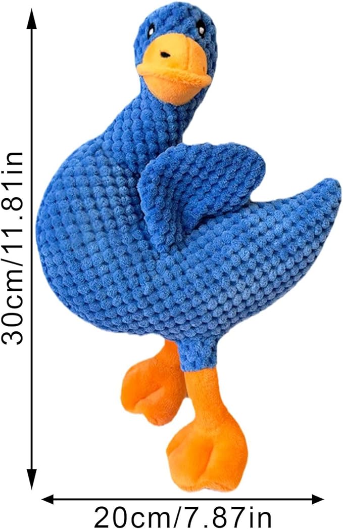Dog Stuffed Toys - Squeaky Duck Interactive Pet Supplies | Chew with Sound for Puppy Play Small Medium Large Breed Home Travel Daily Outdoor
