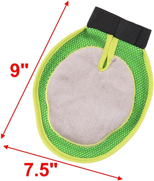 Pet Doggy Cat Shower Grooming Bathing Massage Glove Brush 23cm x 19cm Multicolor (id: fb6 fa3 b0a e46 98b