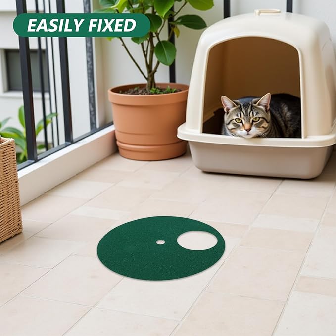 4pcs Dog Nail Care Replacement Sandpaper Pads, Adhesive Grit Sandpaper for Pet Scratch Boards, Cat Claw File, Trim & Grooming Supplies Green