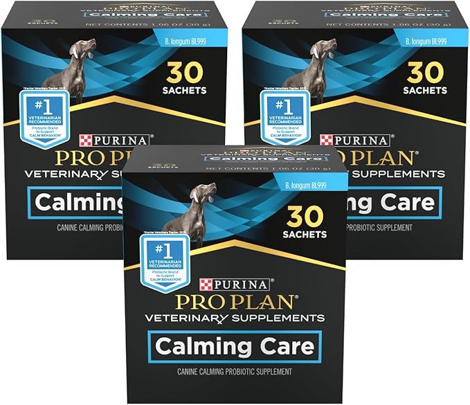 Purina Pro Plan Veterinary Calming Care Dog Supplements 30 ct. Box (Pack of 3)