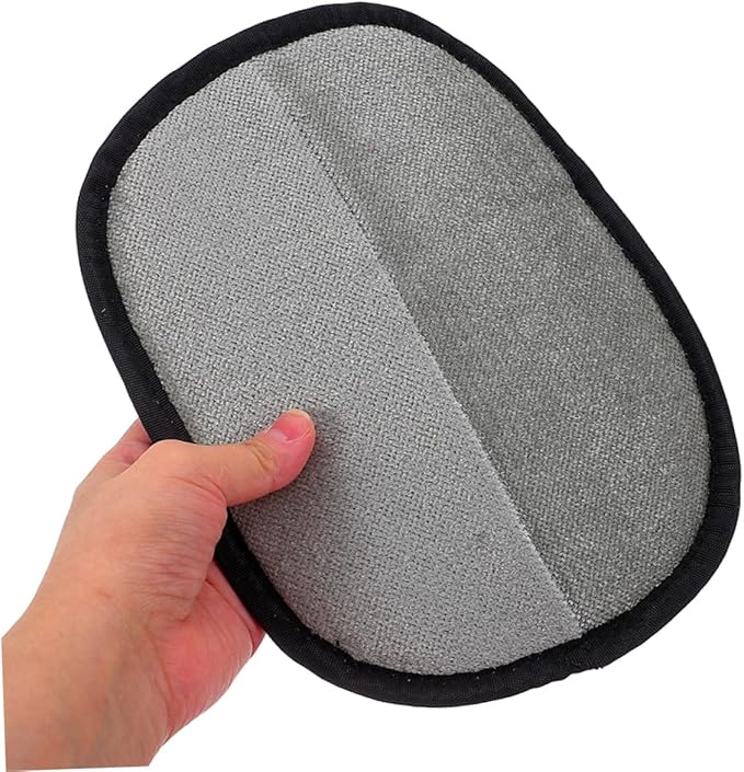 IMIKEYA 4pcs Double Sided Pet Hair Remover Gloves Efficient Cat Grooming Mittens for Easy Hair Removal from Furniture Clothing Carpets High Adhesion User Friendly Design Multi Purpose Tool