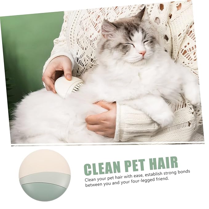 GALPADA Pet Hair Comb Dog Cat Grooming Tool for Shedding and Knot Removal Ergonomic Handheld Design for Daily Use and Bath Cleaning