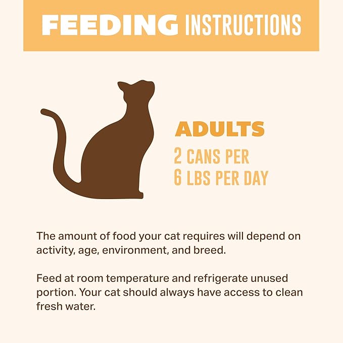 Your Pet's Kitchen Canned Wet Cat Food, Chicken Stew & Herb Flavors - 3 oz Cans (Pack of 24), Made in The USA with Real Chicken