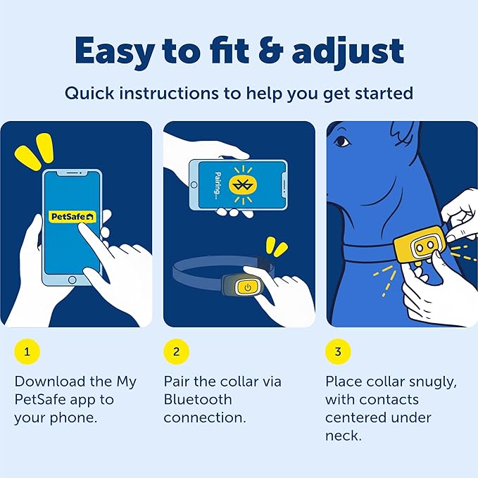 PetSafe Smart Dog Trainer - App Controlled Dog Collar for Training - Bluetooth Wireless System - Adjustable Fit Collar with Safe Stimulation & Multiple Correction Levels