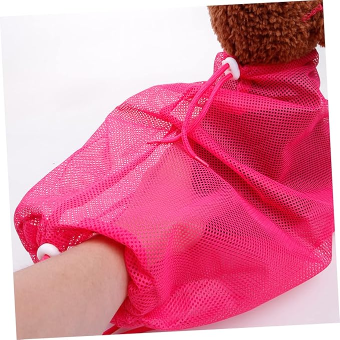 Yardwe Multi-Functional Cat Grooming Bag PET Bathing Bag Adjustable Straps Durable Waterproof Material for Nail Trimming Cat Grooming Supplies