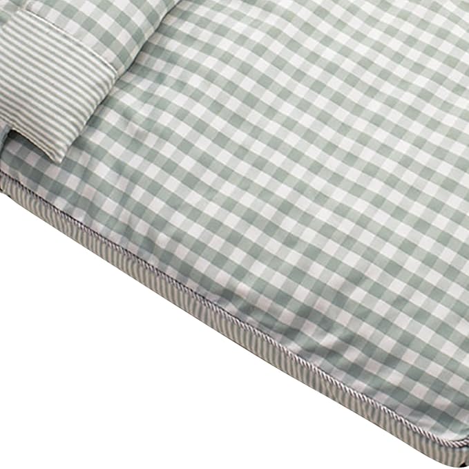 Dog Sofa Bed, Removable Washable Cover, 4 Season Universal, Soft Plush Plaid Cat Bed, Comfortable Pet Supplies (S)