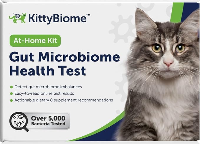 AnimalBiome Cat Probiotics Test Kit - Gut Microbiome Health Test - KittyBiome (Cats Within The US)