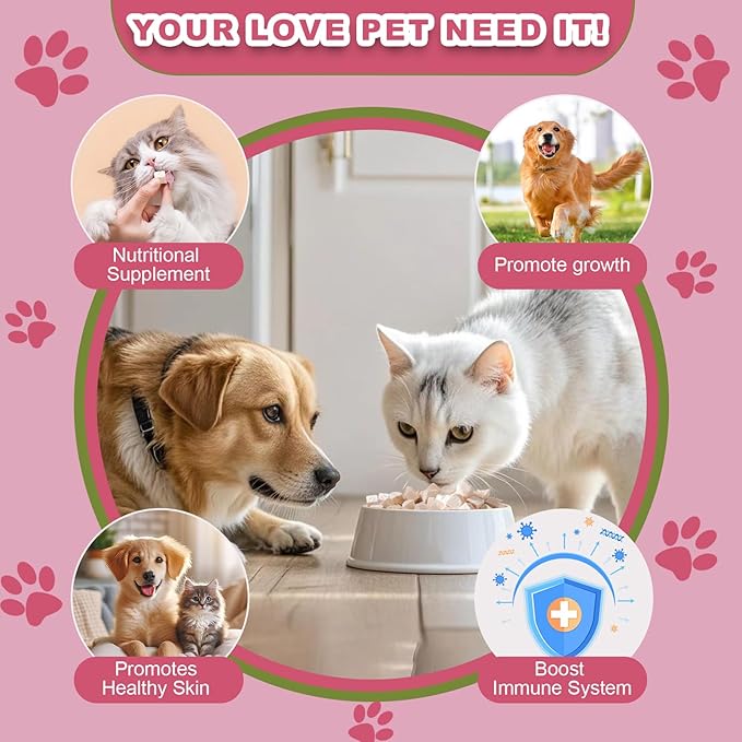 Freeze Dried Chicken Breast - Single Ingredient Cat and Dog Treats Natural Animal Protein Healthy Tasty Snacks for Training (113g)