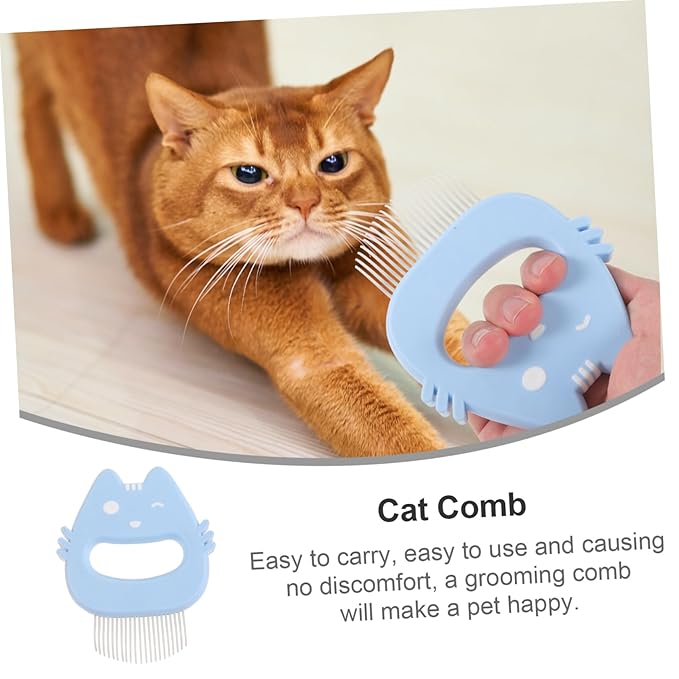 3pcs Pet Comb for Cats Dogs Matted Fur Remover Slicker Brush Dematting Comb Daily Use Hair Removal Grooming Tool Pet Supplies