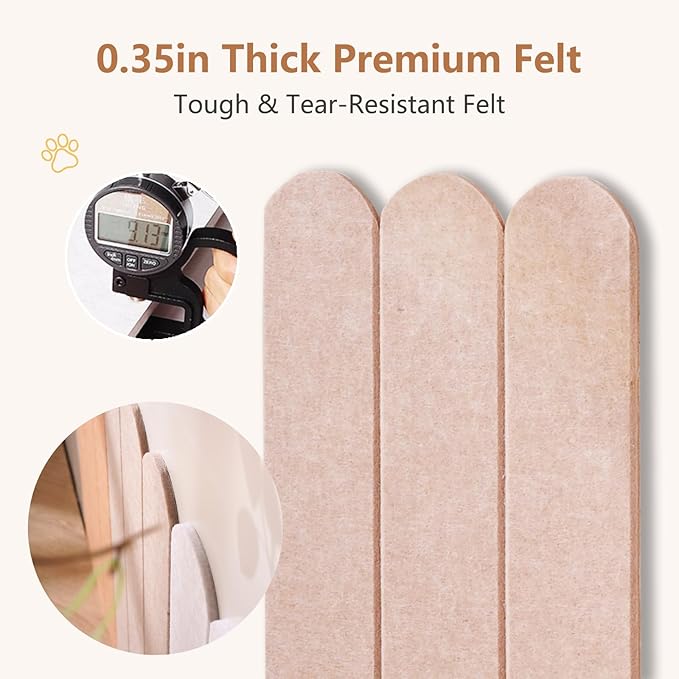 Cat Scratcher, Wall Scratchers for Indoor Cats, Vertical Scratching Posts, Cat Scratching Board, 3 Pieces Set Cat Scratch Furniture Protector (Red Coffee)