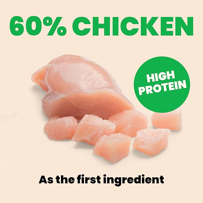 almo nature HQS Natural Chicken Fillet Entree in Broth, Gluten Free, Additive Free, Adult Dog Canned Wet Food, Shredded 12 x 280g/9.87 oz