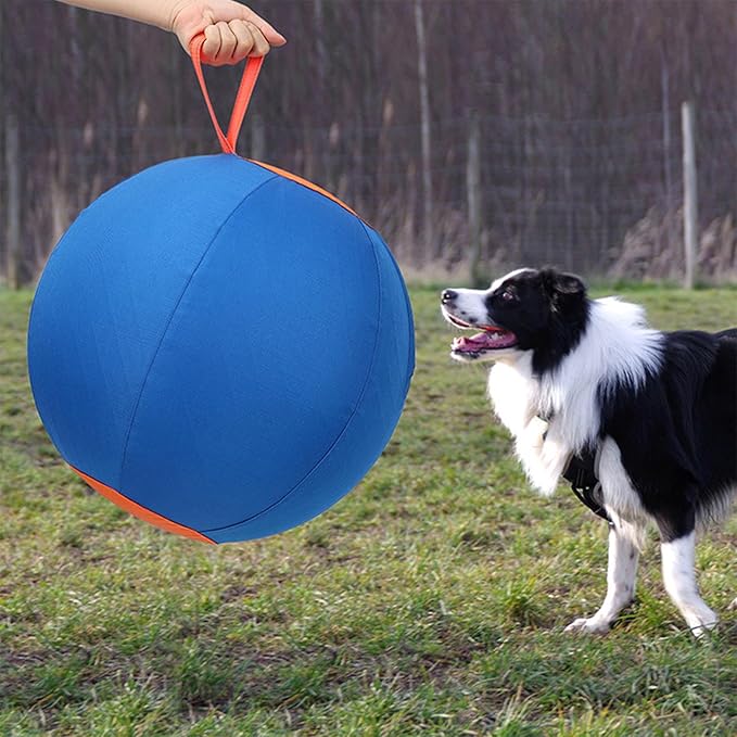 Dogs Herding Ball Toy Funny Interactively Pet Outdoor Inflatable Tooth Cleanning Chew Supplies Horse Balloon Horse Thrower