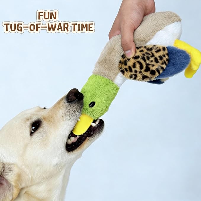 Dog Toys Set - Crinkle Squeaky Interactive Chew Toys | Puppy Play Pet Supplies, Sound Making Chew Toy Collection for Puppy Small Medium Large Dog Home Travel Daily Outdoor Garden Use