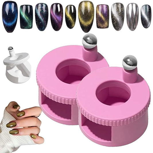 2026 New Rotating Cat Eye Magnet, 360° Rotating Cat Eye Magnet For Nails,Glass Bead NailMagnet