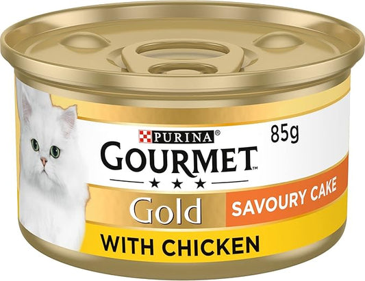 Gourmet Gold Wet Cat Adult Food, 85g (Pack of 12)