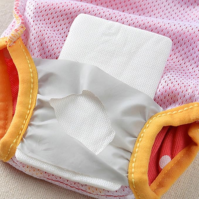 Female Dog Sanitary Panties Diaper Pantie Diapers Washable Underwears SkinFriendly Period Shorts Supply Pet Diaper Sanitary Panties