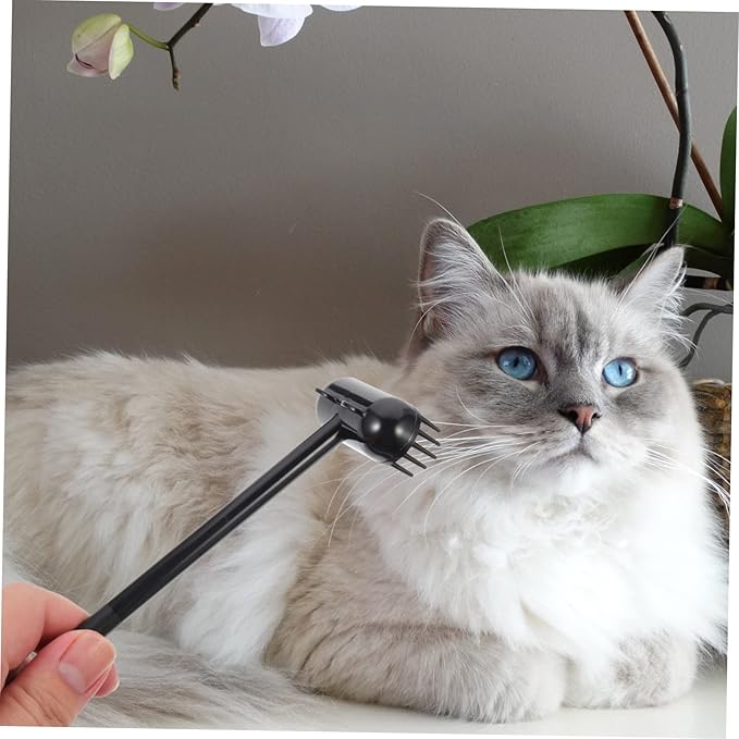 Massage Brush for Cats and Dogs Flexible Pet Grooming and Deshedding Tool for Massaging and Removing Loose Hair Creative Design