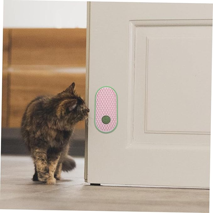 Cat Self-scratcher Wall Sticky Massage Comb Cat Grooming Tool Scratch Board Multi-use Toy