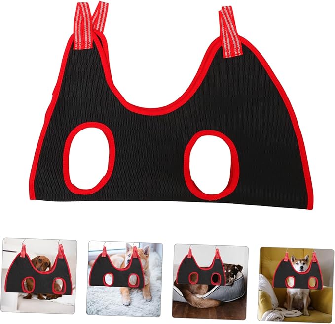 Totority 1set Pet Grooming Hammock for Cats Dogs Nail Clipper Set Pet Grooming Comb for Small to Medium and Easy to Use Random Accessories Included