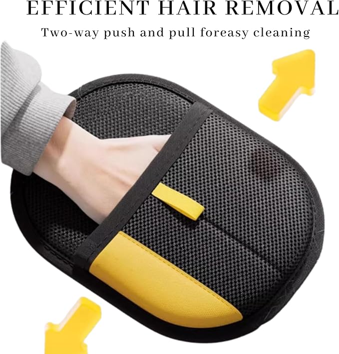Viorane Pet Hair Remover, Pet Hair Remover Electrostatic Gloves,Electrostatic Pet Hair Remover, Electrostatic Gloves Pet Hair Removal for Cat & Dogs, Reusable Pet Hair Removers Glove (3pcs)