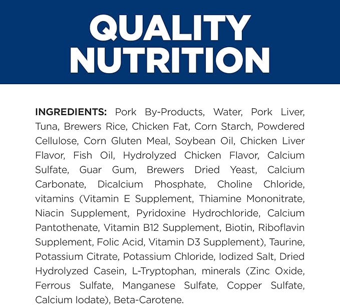 Hill's Prescription Diet c/d Multicare Stress Wet Cat Food, Tuna, 5.5 oz. Cans, 24-Pack