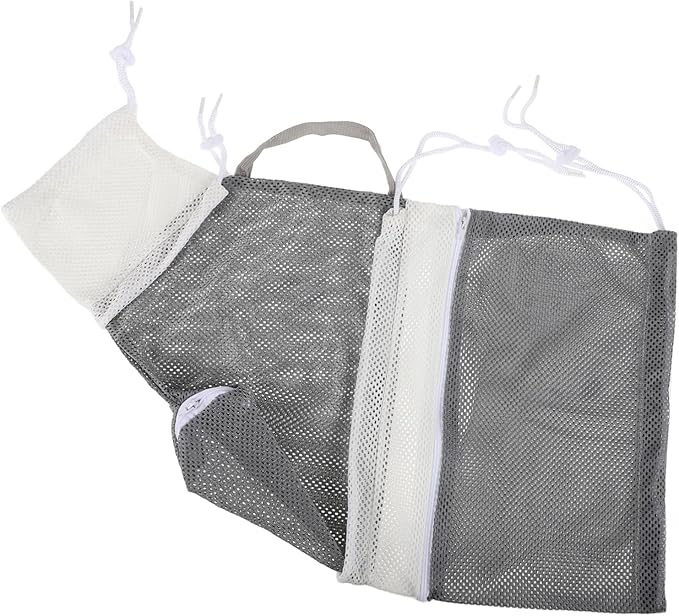 Sosoport Cat Grooming Bag Adjustable Mesh Bathing and Nail Trimming Bag for Cats Bite and Scratch Resistant for Bathing Ear Cleaning and Injection up to Random Color