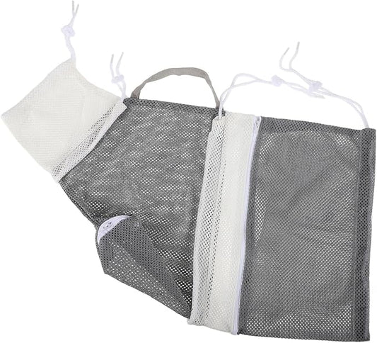 Sosoport Cat Grooming Bag Adjustable Mesh Bathing and Nail Trimming Bag for Cats Bite and Scratch Resistant for Bathing Ear Cleaning and Injection up to Random Color
