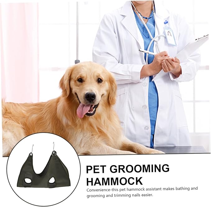 Pet Grooming Hammock for Cats and Dogs Durable Lightweight Helper for Nail Trimming and Grooming Easy to Use and Clean for Small to Medium Pets