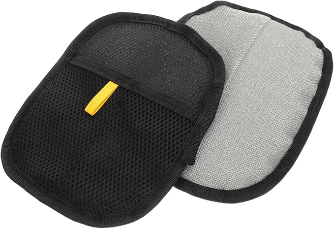 TOYANDONA 2pcs Double Sided Cat Dog Grooming Gloves Efficient Hair Removal Mittens for Pet Shedding Ergonomic Design for Comfortable Use for Cleaning Cats and Dogs