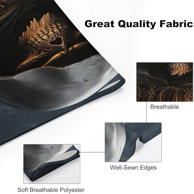 Dog Bandana Spring Pet Scarf Adjustable Triangle Grim-Reaper Printing Dog Bib Washable Polyester Puppy Bandana for Small Medium Large Dogs Cat Birthday Party Supplies