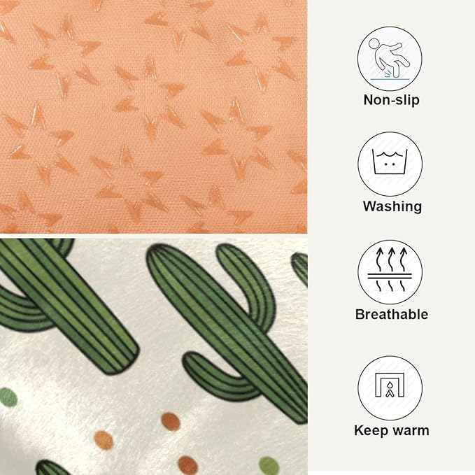 Dog Bed for Crate Washable Pet Sleep Pad, Highland Cow Kennel Mat with Non-Slip Bottom, Soft Fluffy Supplies Pet for Dogs and Cats (24x18 inch)