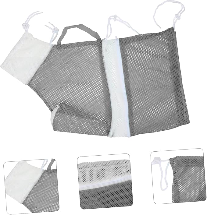 Kisangel Pet Grooming Bath Bag Cat Bathing Supplies Cat Shower Net Bag Grooming Tool