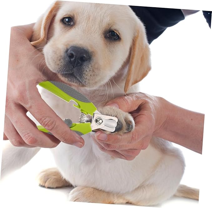 SUPVOX Ergonomic Pet Nail Clipper for Animals Portable Clipper Half-Moon Design for Easy Trimming Lightweight and Safe for Kittens Puppies and