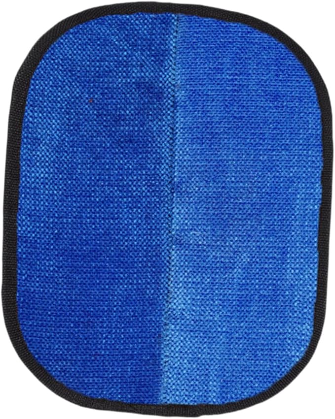 Pet Hair Remover Glove Professional Dog Grooming Comb Detangling Brush for Cats Rabbits Small Animals Clothes Furniture- Blue
