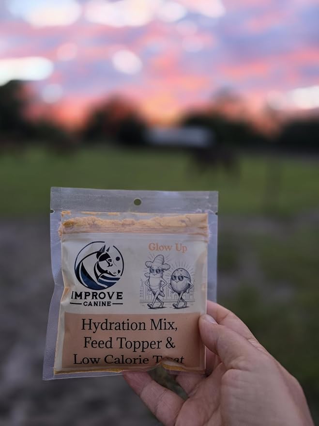 Hydration Mix, Feed Topper and Low Calorie Treat (Glow Up)