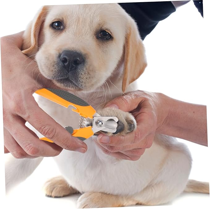 SUPVOX Ergonomic Portable Pet Nail Clipper for Cats and Dogs Wear-Resistant Design Comfortable Grip for Household Grooming Needs