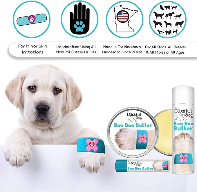 The Blissful Dog BB-WEIM-16OZ Weimaraner Boo Butter, 16 oz.